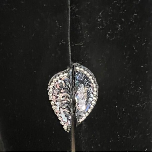 Vintage Sassoon velvet jacket with sequins. Size 8 - Picture 6 of 11